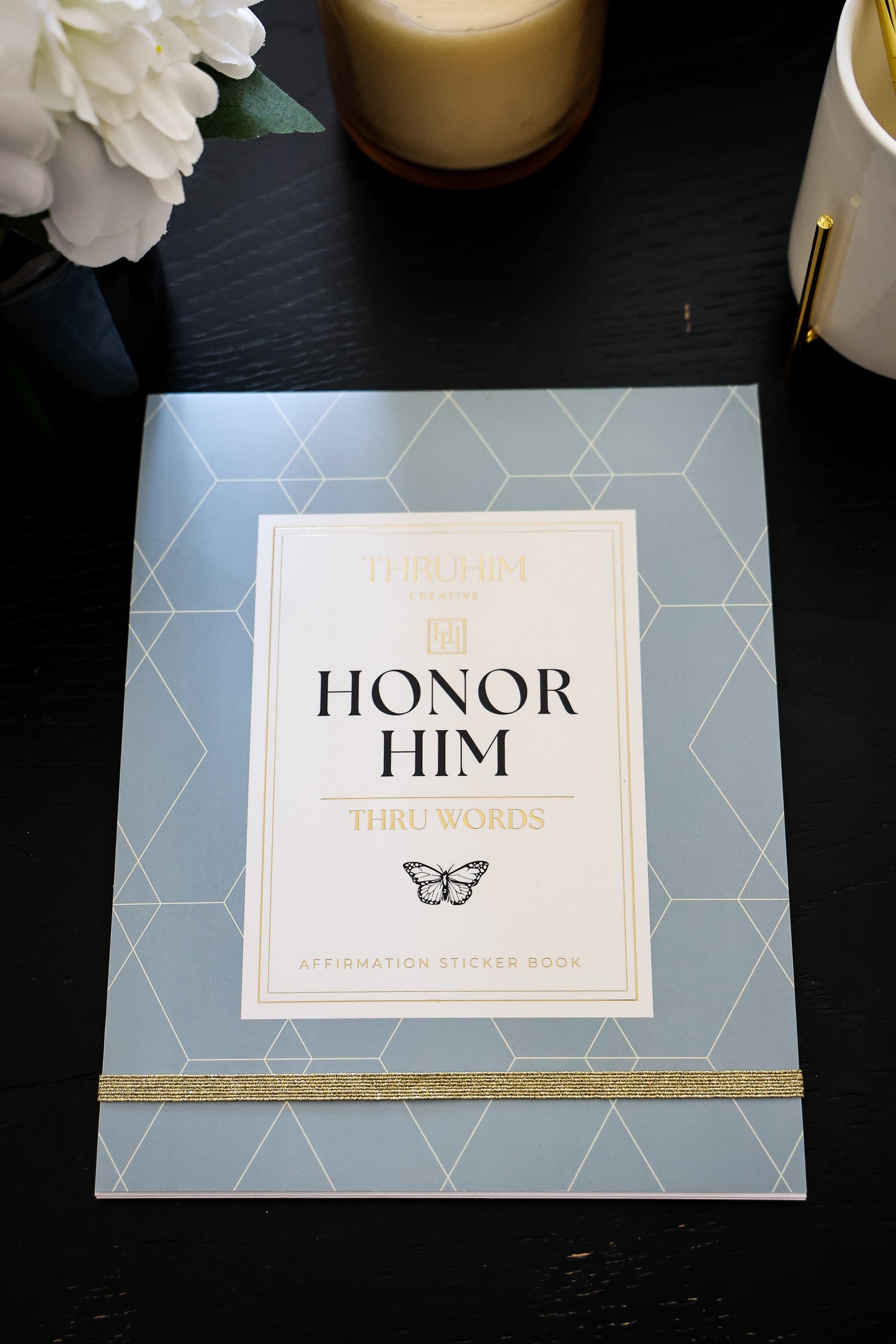 Honor Him Thru Words Affirmation Sticker Book