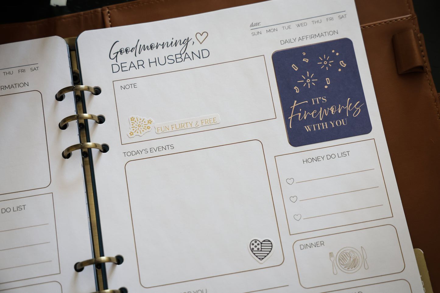Honor Him Thru Holidays Affirmation Sticker Book