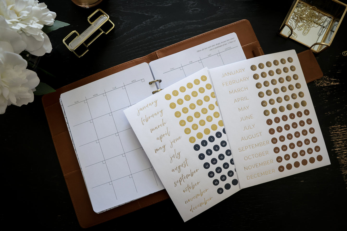 Honor Him Luxe Marriage Transformation System Padfolio Cognac Edition