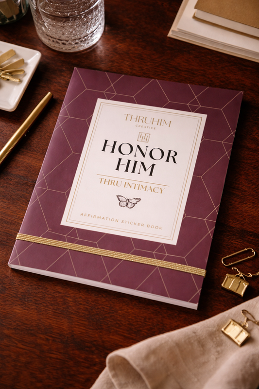 Honor Him Thru Intimacy Affirmation Sticker Book