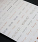 Word and phrase stickers from the Honor Him Thru Words Affirmation Sticker Book for encouraging notes and planner decoration.