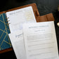 Guided Honor Him Christian Marriage Transformation System journal featuring a monthly planning and goal-setting page